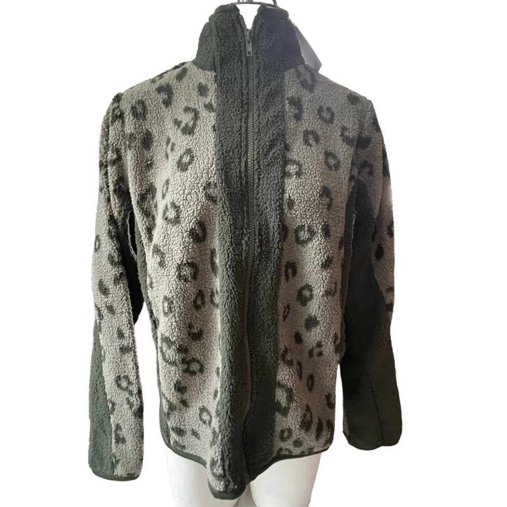 Como Blu full zip sweater size medium
